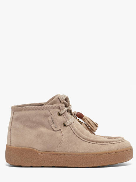 Bottines En Cuir Tamaris Beige women 47