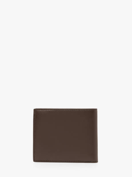 Portefeuille Fg Cuir Lacoste Marron fg NH1112FG vue secondaire 2