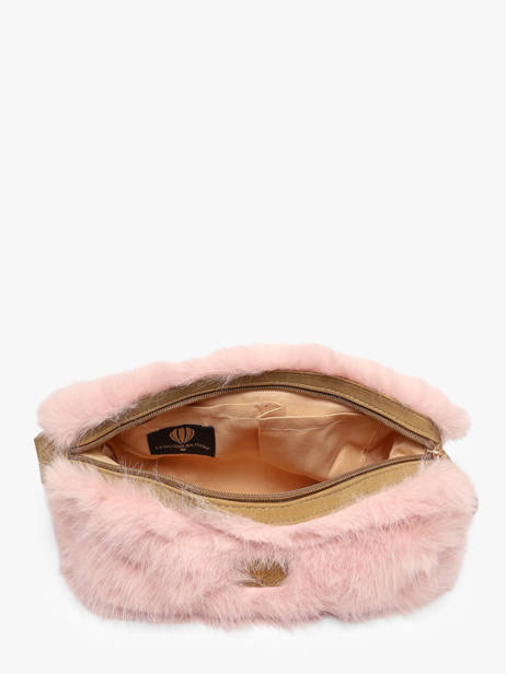 Sac Bandoulière Enfant Doudou Polyester Le voyage en panier Rose doudou AHP359 vue secondaire 3
