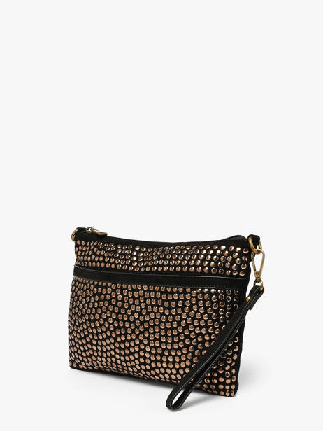 Sac Bandoulière Studs Polyester Mandoline Noir studs 6735 vue secondaire 2