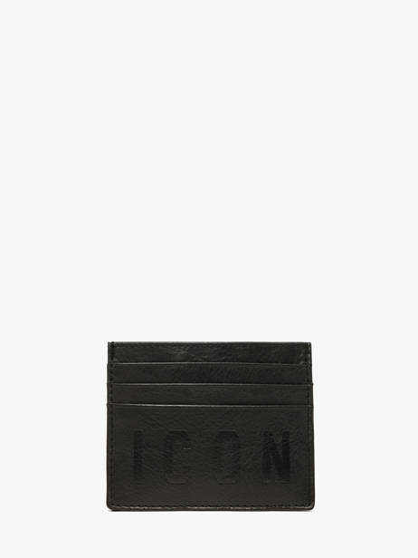 Porte-cartes Liam Cuir Rfid Icon Noir liam A21