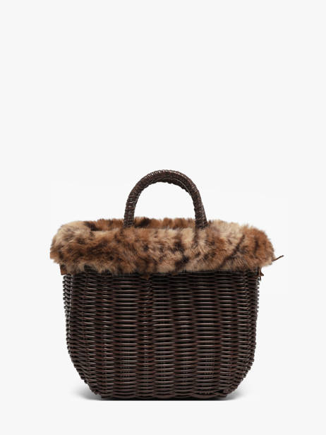 Panier S Doudou Léopard Le voyage en panier Marron doudou S vue secondaire 4