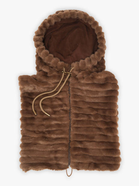 Cagoule Capeski Le voyage en panier Beige accessoires AHC008