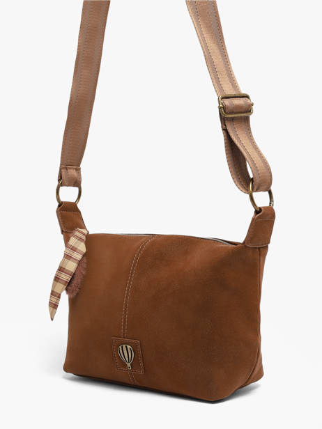 Sac Bandoulière City Le voyage en panier Beige city AHP333 vue secondaire 2