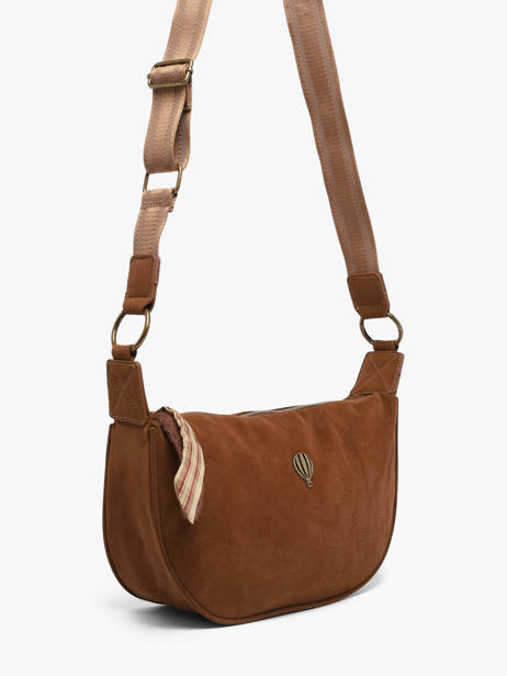 Sac Bandoulière City Polyurethane Le voyage en panier Beige city AHP332 vue secondaire 2