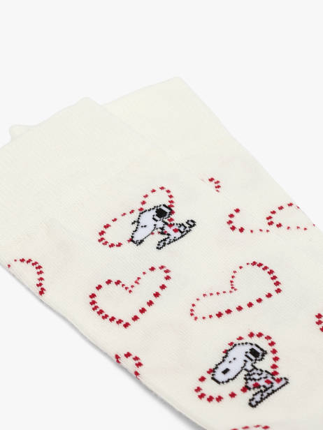 Chaussettes Besnoopy Besocks Beige socks women H vue secondaire 1