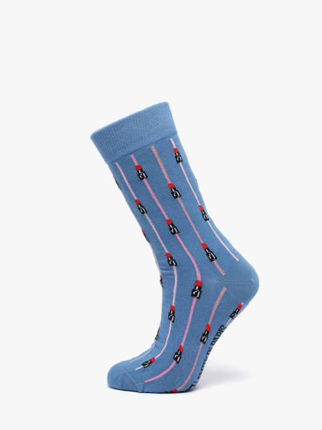 Chaussettes Beemilyinparis Besocks Bleu socks women LI