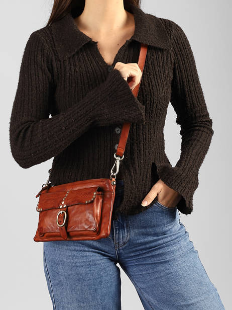 Sac Bandoulière Ottavia Cuir Campomaggi Marron ottavia 45400ND vue secondaire 1