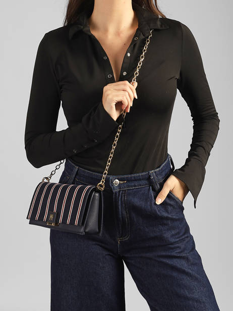 Sac Bandoulière Th Her Tommy hilfiger Bleu th her AW19183 vue secondaire 1