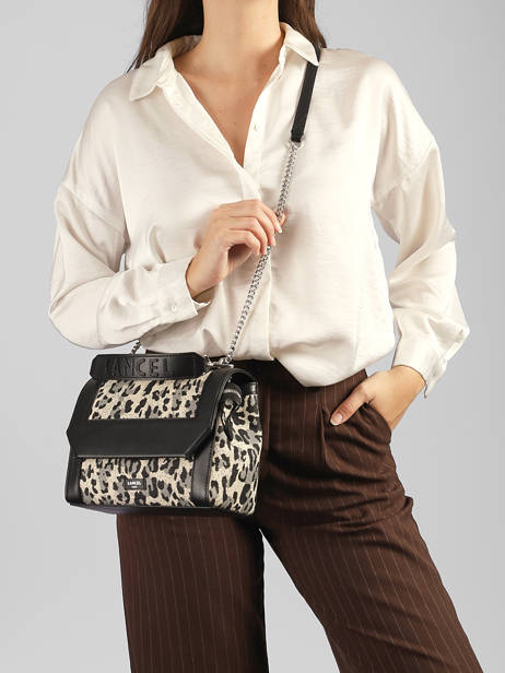 Sac Bandoulière Ninon Lancel Noir ninon A14235 vue secondaire 1