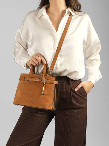 Sac Porté Main Faubourg Lancel Marron faubourg A14399 vue secondaire 1