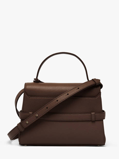 Sac Bandoulière Faubourg Cuir Lancel Marron faubourg A13948 vue secondaire 4