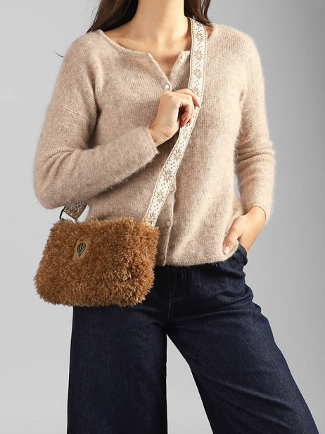Sac Bandoulière Winter Polyester Le voyage en panier Marron winter AHP323 vue secondaire 1
