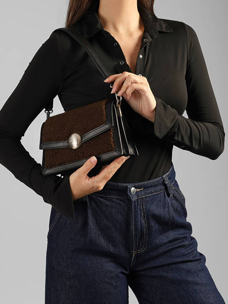 Sac Porté épaule Tennis Bliss Lacoste Marron tennis bliss NF5473IO vue secondaire 1