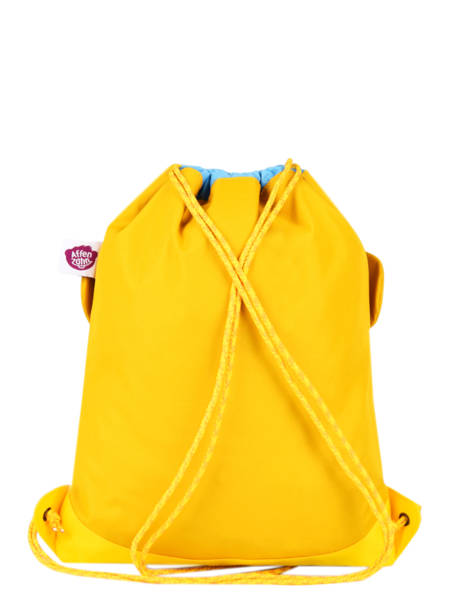 Sac De Sport Small Friends Affenzahn Orange gymbag GYM1 vue secondaire 3