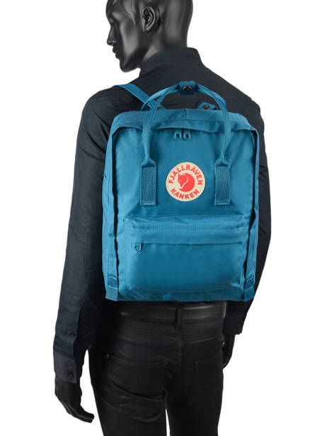 Sac à Dos Kånken 1 Compartiment Fjallraven Bleu kanken 23510 vue secondaire 3