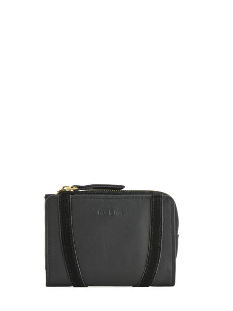 Wallet Leather Vintage Nat et nin Black vintage ROZA