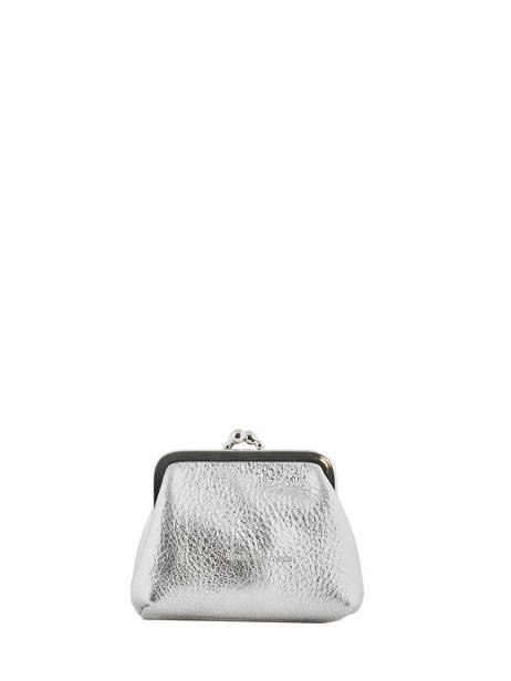 Porte-monnaie Etincelle Irisée Cuir Etrier Argent etincelle irisee EETI654