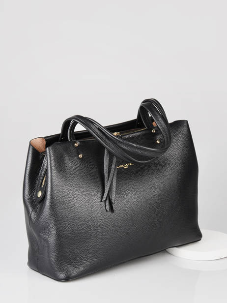 Shopping Bag Foulonne Double Lancaster Black foulonne double 48 other view 2