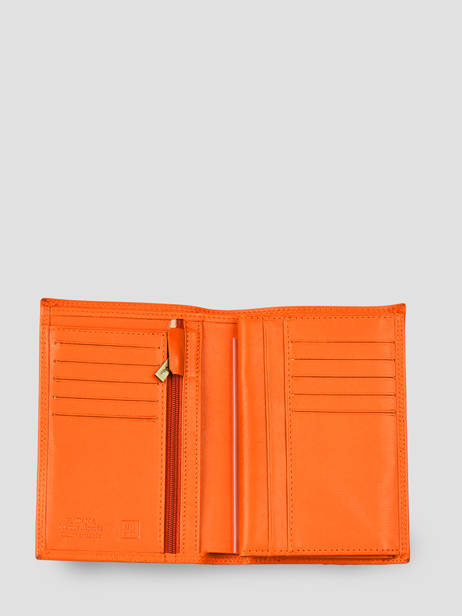 Portefeuille Marina Cuir Katana Orange marina 753017 vue secondaire 3