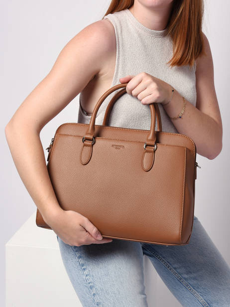 Sac Porté Main Madrid Hexagona Marron madrid 535984 vue secondaire 1