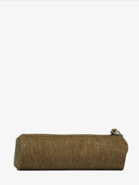 Pouch Woomen Green coquelicot WCOL92 other view 2