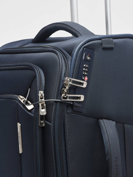 Valise Cabine Extensible Samsonite Bleu respark 143325 vue secondaire 1
