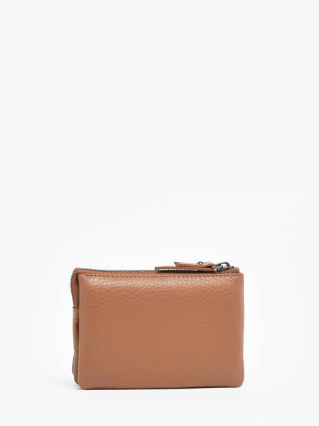 Leather Foulonné Wallet Yves renard Brown foulonne 29461 other view 2