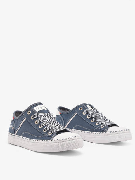 Sneakers Mustang Blue women 1376303 other view 3