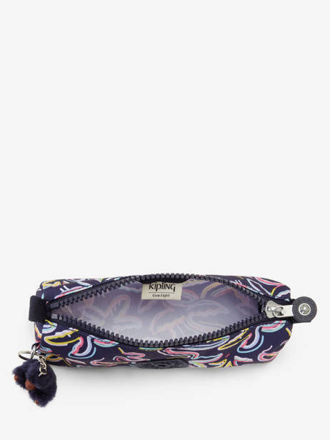 Trousse 1 Compartiment Kipling Bleu back to school KI6310 vue secondaire 1